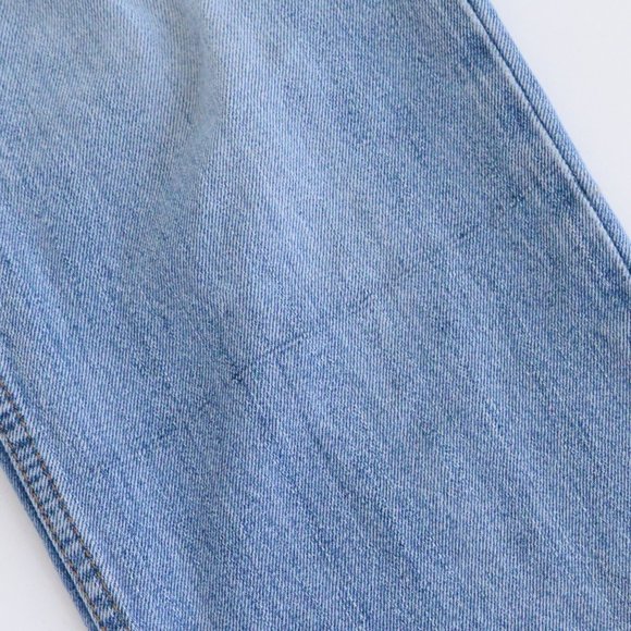 Levis 516 Straight Leg Distressed Denim Jeans ~36/32 - Picture 12 of 12